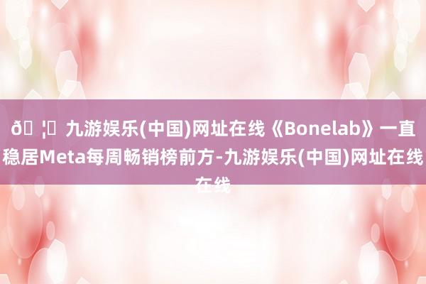 🦄九游娱乐(中国)网址在线《Bonelab》一直稳居Meta每周畅销榜前方-九游娱乐(中国)网址在线