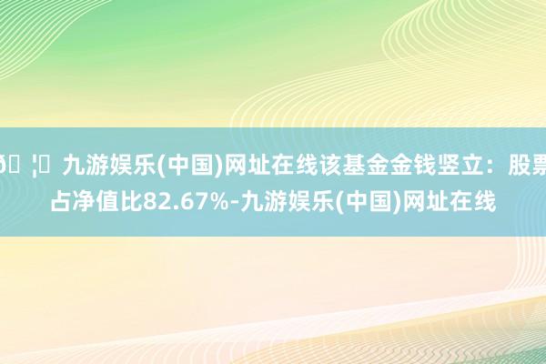 🦄九游娱乐(中国)网址在线该基金金钱竖立：股票占净值比82.67%-九游娱乐(中国)网址在线