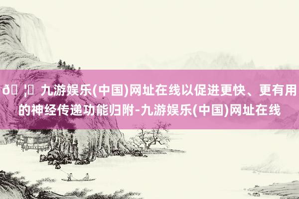 🦄九游娱乐(中国)网址在线以促进更快、更有用的神经传递功能归附-九游娱乐(中国)网址在线