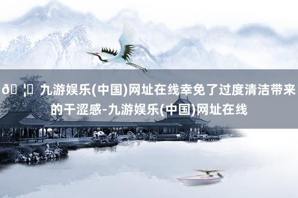 🦄九游娱乐(中国)网址在线幸免了过度清洁带来的干涩感-九游娱乐(中国)网址在线