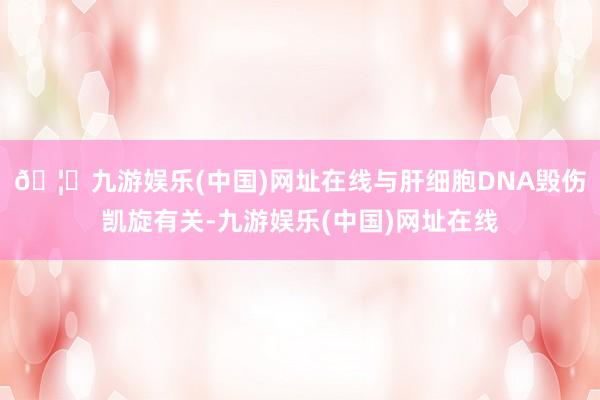 🦄九游娱乐(中国)网址在线与肝细胞DNA毁伤凯旋有关-九游娱乐(中国)网址在线
